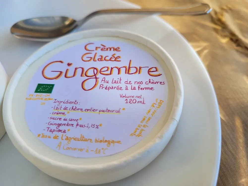 Desserten Lokalt Produceret Meget Delikat